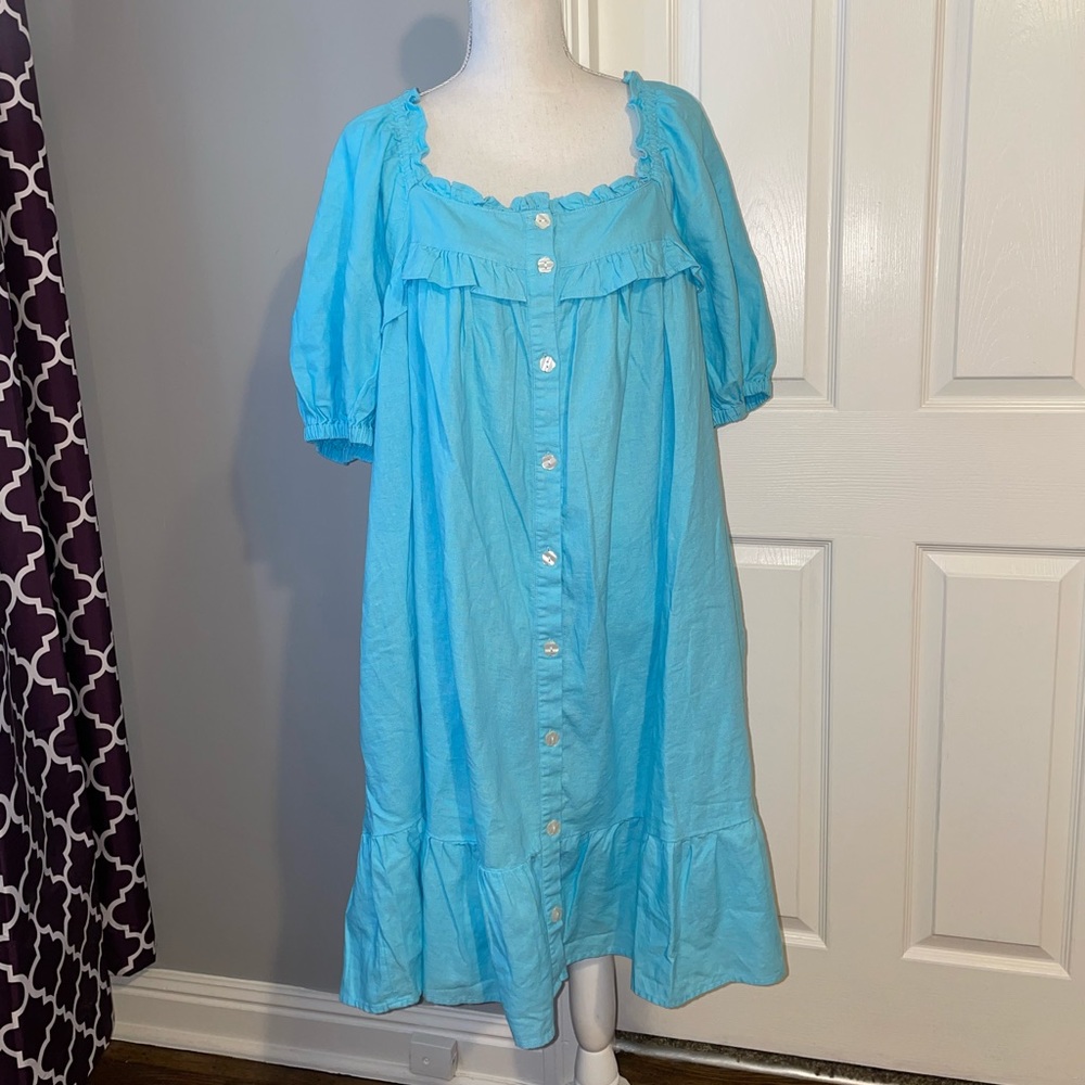 NWT Stoney Clover Lane X Target Puff Sleeve Ruffle Dress